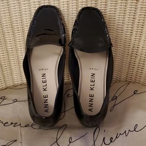 Anne Klein Patent Leather Loafers